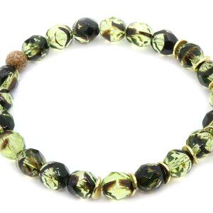 Glistening Green Tropics Bracelet